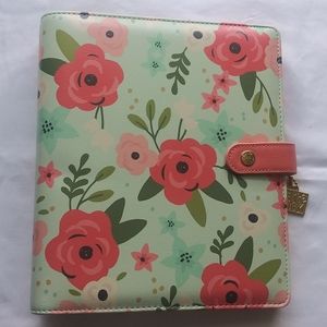 A5 floral planner